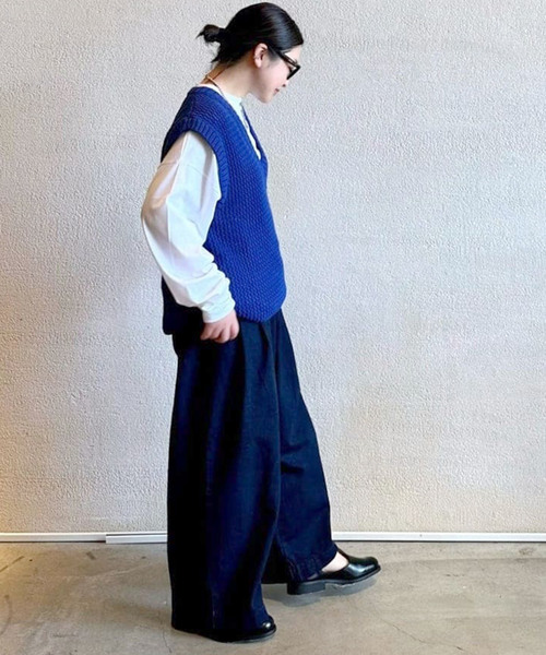 セール】11OZオールドデニムサイドタックパンツ（デニムパンツ
