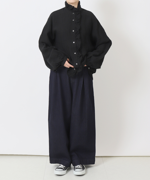 セール】11OZオールドデニムサイドタックパンツ（デニムパンツ