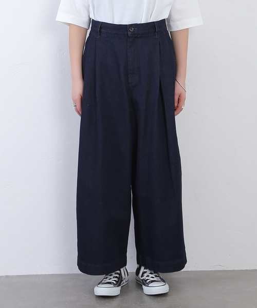 セール】11OZオールドデニムサイドタックパンツ（デニムパンツ