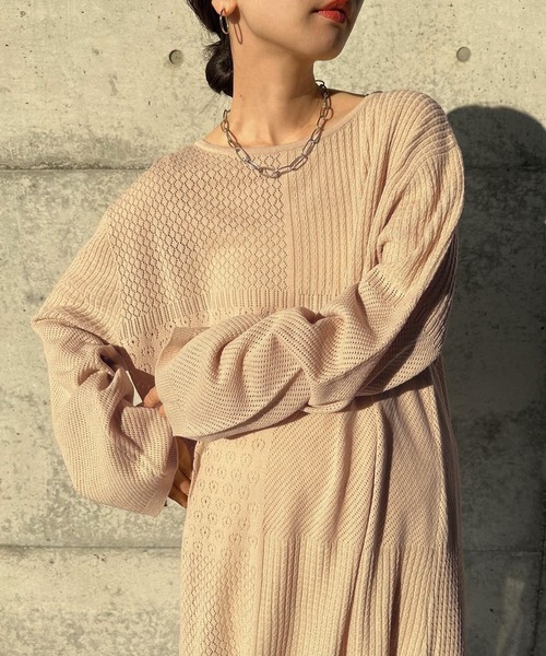 select MOCA by son（セレクトモカバイソン）の「パッチワーク透かし