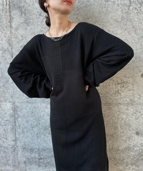 select MOCA by son（セレクトモカバイソン）の「パッチワーク透かし