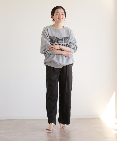 B.C STOCK（ベーセーストック）の「フォトプリントスウェット