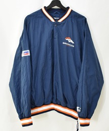 NBA/NFL/NHL/MLB（エヌビーエーエヌエフエルエヌエイチエルエムエルビー）の「【ヴィンテージ古着】STARTER / スターター PRO LINE NFL デンバー・ブロンコス ナイロン プルオーバージャケット（ナイロンジャケット・メンズ）」