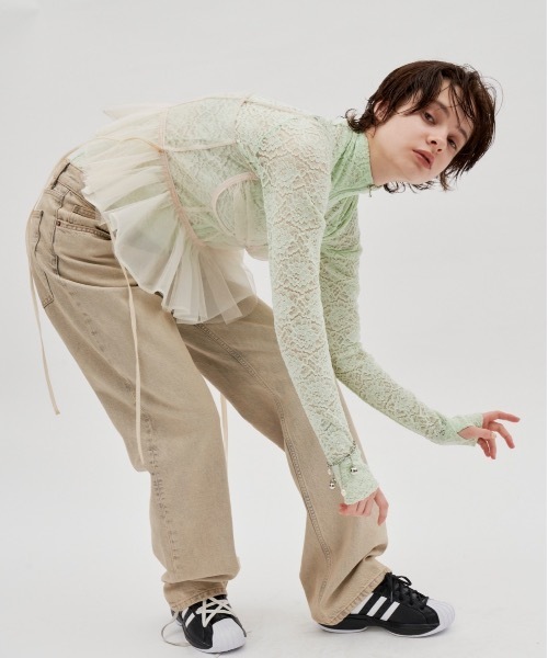 igi(イジ)の「drop charm bracelet/ドロップチャームブレスレット(ブレスレット・レディース・シルバー/ホワイト・FREE)」の14枚目の写真