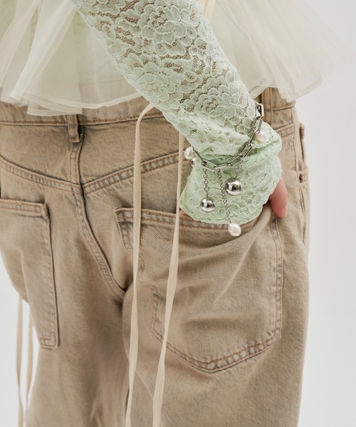 igi(イジ)の「drop charm bracelet/ドロップチャームブレスレット(ブレスレット・レディース・シルバー/ホワイト・FREE)」の15枚目の写真