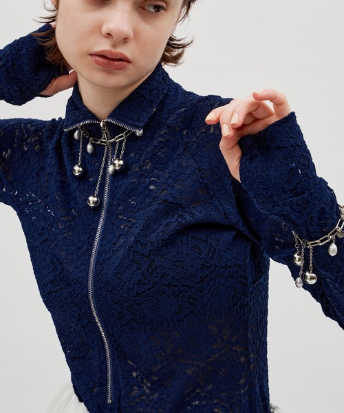 igi(イジ)の「drop charm bracelet/ドロップチャームブレスレット(ブレスレット・レディース・シルバー/ホワイト・FREE)」の17枚目の写真