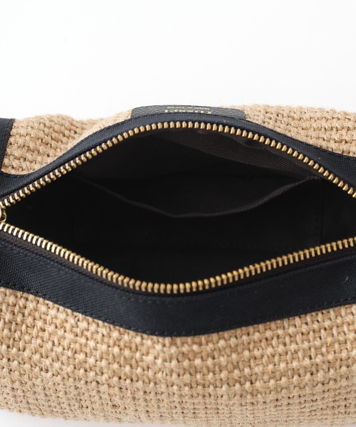 russet（ラシット）の「【2023SS新作】ジュートコンビショルダーバッグ(CE-1072)（ショルダーバッグ・レディース・ブラック/グレー・FREE）」の11枚目の写真