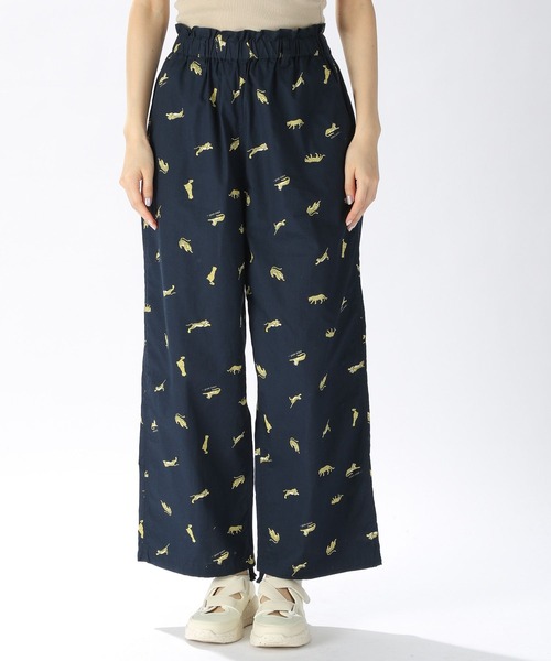 niko and...(ニコアンド)の「【Chill Pants】ドライチルイージー柄パンツ(その他パンツ・レディース・チャコール/ベージュ/ネイビー・FREE)」の6枚目の写真