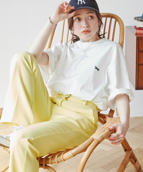 PENNEYS（ぺニーズ）の「∴WEGO/【WEB限定】Penneys別注BIGTシャツ（Tシャツ/カットソー・メンズ・ホワイト/サックスブルー/ホワイト系その他5/グレー系その他・MEDIUM/LARGE）」の20枚目の写真