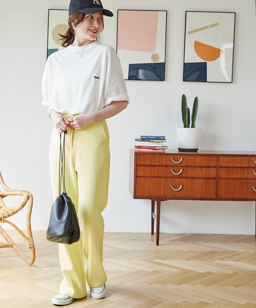 PENNEYS（ぺニーズ）の「∴WEGO/【WEB限定】Penneys別注BIGTシャツ（Tシャツ/カットソー・メンズ・ホワイト/サックスブルー/ホワイト系その他5/グレー系その他・MEDIUM/LARGE）」の21枚目の写真