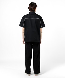 HUF × Dickies コラボ　ジップシャツ　Ｌ ハフ　ディッキーズ ハフ x ディッキーズ® によるコラボコレクションが登場