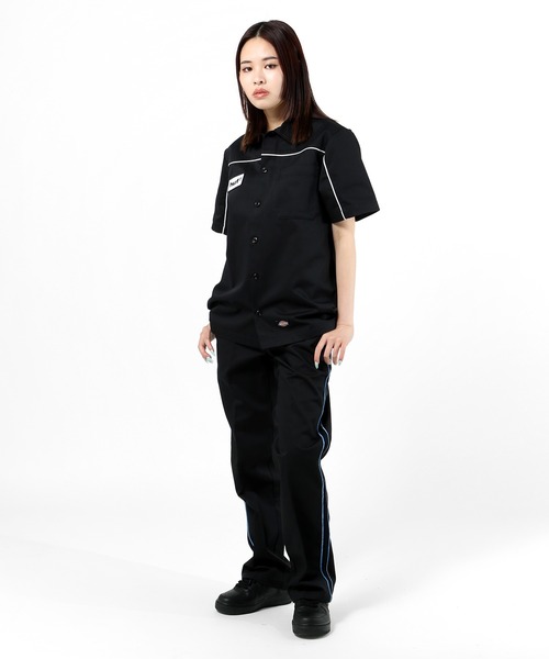 HUF（ハフ）の「DICKIES GARAGE SHIRT / HUF ディッキーズ