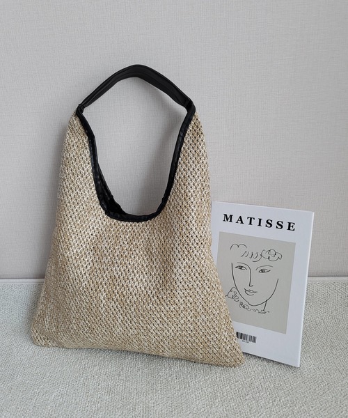 fd style(エフディ スタイル)の「S/S 網ショルダーバッグ(ショルダーバッグ・レディース・Beige/White・FREE)」の6枚目の写真