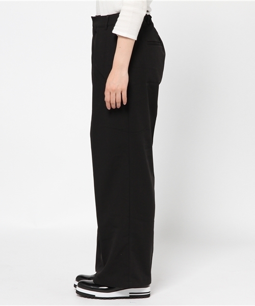 CIAOPANIC（チャオパニック）の「【Ciaopanic】　BigワイドタックPT-2（その他パンツ・レディース・ブラック/グレー・FREE）」の4枚目の写真