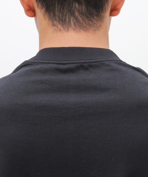 Kaptain Sunshine（キャプテン サンシャイン）の「【KAPTAIN SUNSHINE / キャプテンサンシャイン】Suvin Supima Tube Tee Light（Tシャツ/カットソー・メンズ・ブラック/ホワイト・40/38）」の15枚目の写真