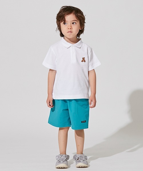petit main(プティマイン)の「【リンク】クマ刺しゅう半袖ポロシャツ(キッズ)(Tシャツ/カットソー・キッズ・オフホワイト/ネイビー/グリーン・100cm/130cm/90cm/110cm/80cm/120cm)」の17枚目の写真
