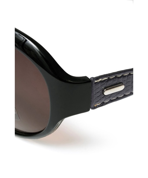 TORNADO MART（トルネードマート）の「TORNADO MART∴オーバルフレームサングラス（サングラス・メンズ・ブラック/ブラウン・F）」の9枚目の写真