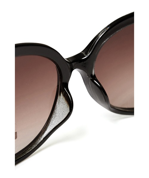 TORNADO MART（トルネードマート）の「TORNADO MART∴オーバルフレームサングラス（サングラス・メンズ・ブラック/ブラウン・F）」の8枚目の写真