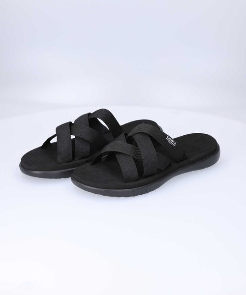 CAMP7（キャンプセブン）の「【CAMP7】ＣＡＭＰダブルクロスサンダル（サンダル・メンズ・グレー/ブラック・L/M）」の2枚目の写真