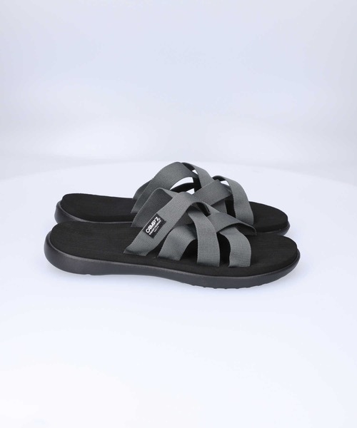 CAMP7（キャンプセブン）の「【CAMP7】ＣＡＭＰダブルクロスサンダル（サンダル・メンズ・グレー/ブラック・L/M）」の7枚目の写真