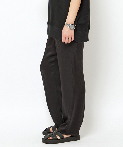 AP STUDIO(エーピーストゥディオ)の「ヴィンテージサテンパンツ(その他パンツ・レディース・ブラック・36/38)」の19枚目の写真