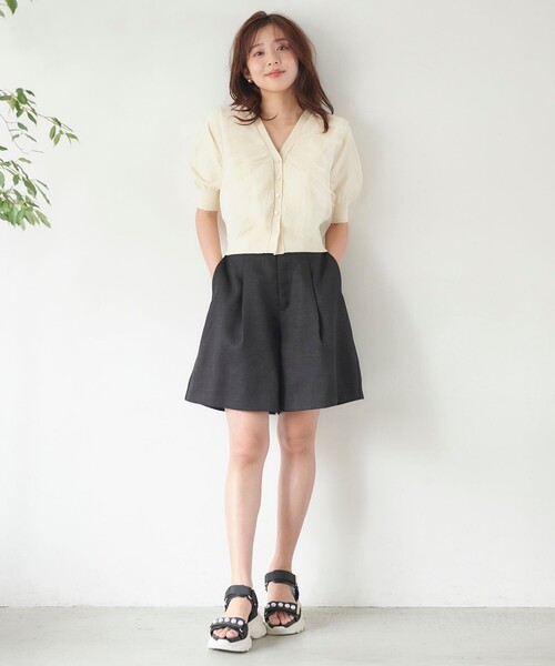 Feroux（フェルゥ）の「パールポイントスポーツ サンダル（サンダル・レディース・ベージュ系/ブラック系・LARGE/MEDIUM）」の8枚目の写真