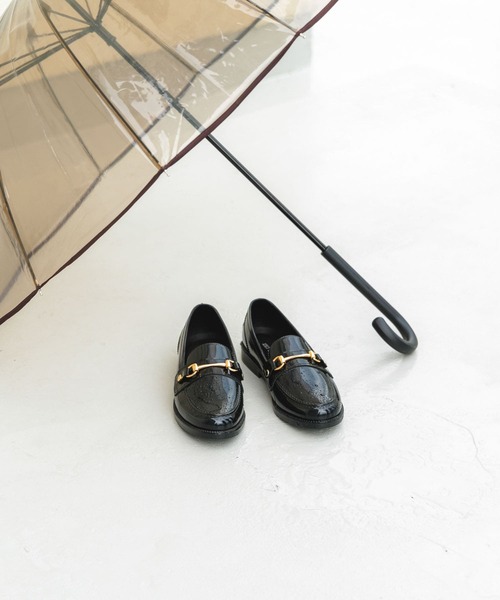 RODE SKO（ロデスコ）の「レインビットローファー（レインシューズ・レディース・ブラック・36/37/38）」の2枚目の写真