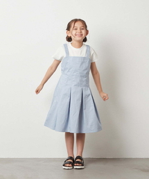 a.v.v（アーヴェヴェ）の「[140-150]Ｔシャツドッキングワンピース（ワンピース・キッズ）」