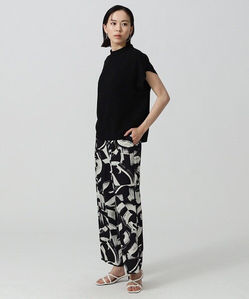 GALLEST(ギャレスト)の「ペンシルアートイージーパンツ【ウォッシャブル】(その他パンツ・レディース・ホワイト系3/ブラック系・36/38/40)」の4枚目の写真