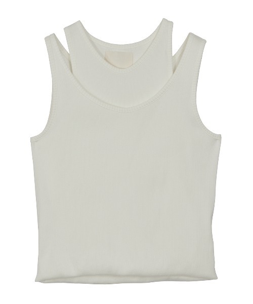 25SS USEFUL CUP KNIT TANK（タンクトップ）｜Ameri（アメリ）の