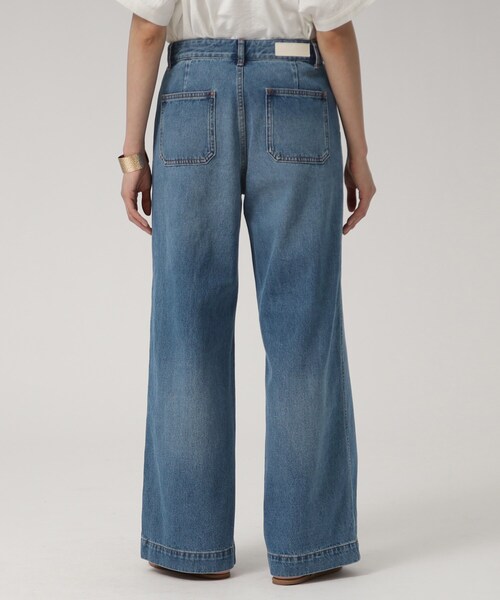 GALLEST（ギャレスト）の「ワイドフレアデニムパンツ（デニムパンツ・レディース・グレー/ライトブルー・05/13/36/38/40）」の10枚目の写真