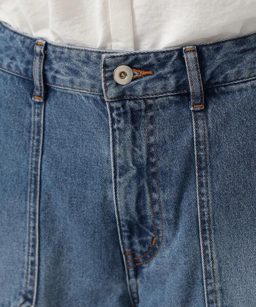 GALLEST（ギャレスト）の「ワイドフレアデニムパンツ（デニムパンツ・レディース・グレー/ライトブルー・05/13/36/38/40）」の12枚目の写真