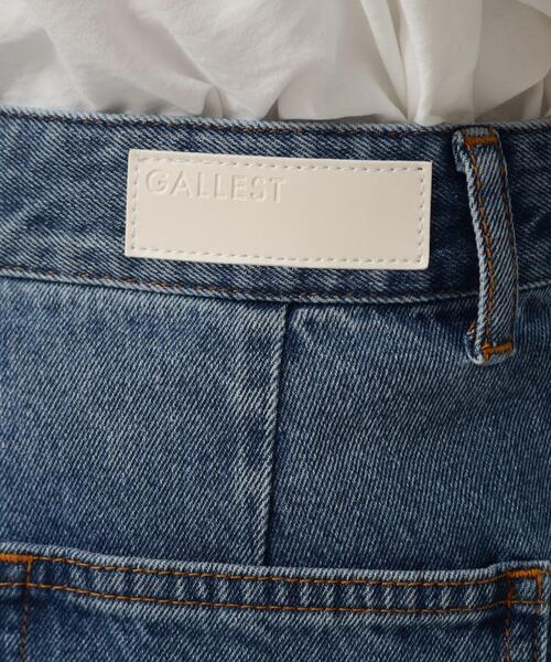 GALLEST（ギャレスト）の「ワイドフレアデニムパンツ（デニムパンツ・レディース・グレー/ライトブルー・05/13/36/38/40）」の15枚目の写真