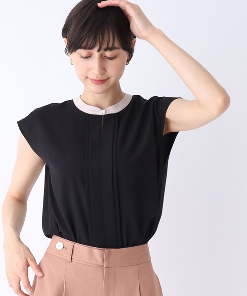 index インデックス ブラウス 花柄 薄手 背中ファスナー かわいい 休日 ランキング｜index（インデックス）の公式通販 | シャツ