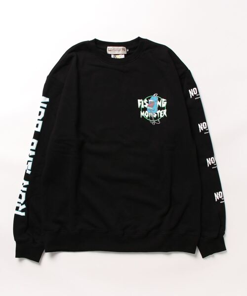 WILDERNESS EXPERIENCE(ウィルダネスエクスペリエンス)の「【WILDERNESS EXPERIENCE】WD×タックルベリー/スクリームスプーンスウェット/メンズ(スウェット・メンズ・グレー/ブラック/ブルー・M/L/XL)」の2枚目の写真