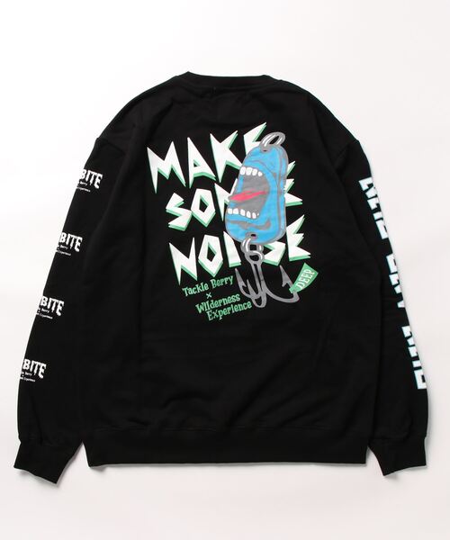 WILDERNESS EXPERIENCE(ウィルダネスエクスペリエンス)の「【WILDERNESS EXPERIENCE】WD×タックルベリー/スクリームスプーンスウェット/メンズ(スウェット・メンズ・グレー/ブラック/ブルー・M/L/XL)」の4枚目の写真