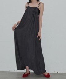 Aunt Marie's | フロントギャザーフレアキャミワンピース(ワンピース)