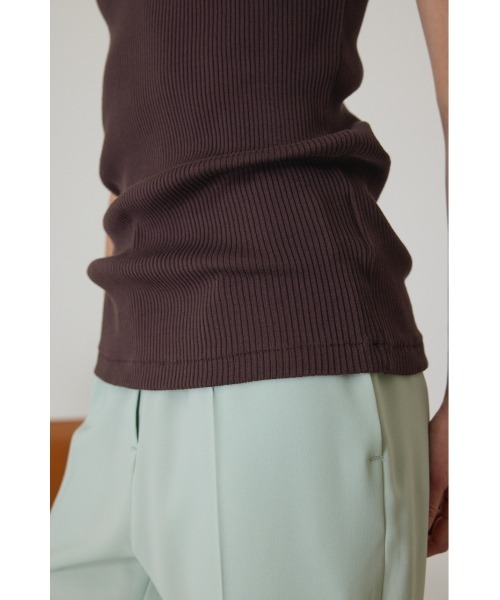 RIM.ARK（リムアーク）の「Standard rib tank（タンクトップ・レディース・グレー/ホワイト/ライトパープル/マジェンタ・FREE）」の22枚目の写真