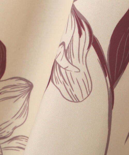 PROPORTION BODY DRESSING(プロポーションボディドレッシング)の「プリントフラワースカート / 1213220803(スカート・レディース・ピンク/ベージュ/グレー・SMALL/MEDIUM)」の14枚目の写真