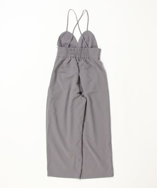 Per sist ence（パーシエンス）の「クレープビスチェサロペット（サロペット/オーバーオール・レディース・ブラック/グレー/アイボリー・FREE）」の16枚目の写真