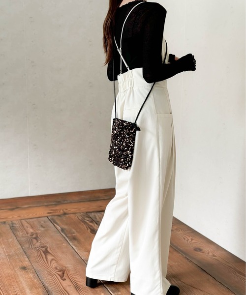 セール】クレープビスチェサロペット（サロペット/オーバーオール