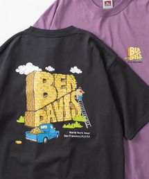 BEN DAVIS（ベンデイビス）の「【BEN DAVIS/ベンデイビス】ブランドロゴ ブロックテイストデザイン プリント ヘビーウェイト 半袖Tシャツ/BUILD LOGO TEE（Tシャツ/カットソー・メンズ）」