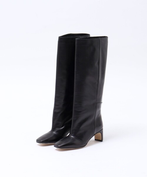 CORSO ROMA，9（コルソローマ）の「【CORSO ROMA 9/コルソローマノーヴェ】 ストレートロングブーツ（ブーツ・レディース・ブラック・38/36/37）」の11枚目の写真