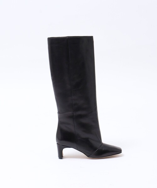 CORSO ROMA，9（コルソローマ）の「【CORSO ROMA 9/コルソローマノーヴェ】 ストレートロングブーツ（ブーツ・レディース・ブラック・38/36/37）」の2枚目の写真