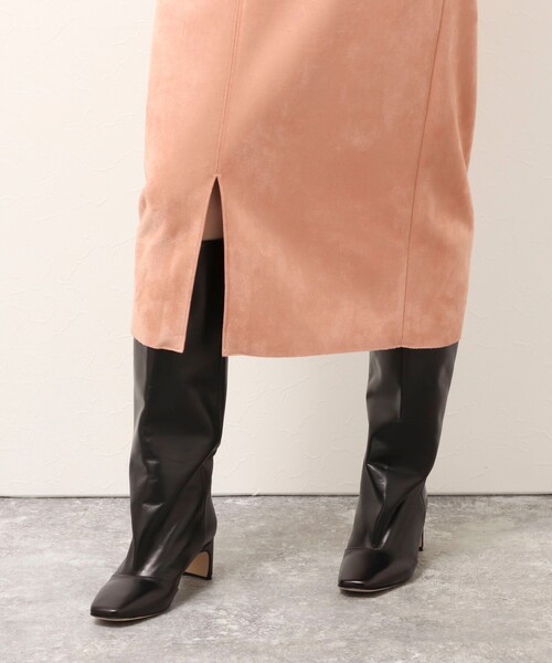 CORSO ROMA，9（コルソローマ）の「【CORSO ROMA 9/コルソローマノーヴェ】 ストレートロングブーツ（ブーツ・レディース・ブラック・38/36/37）」の8枚目の写真