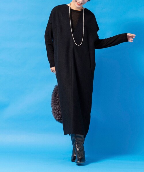 CORSO ROMA，9（コルソローマ）の「【CORSO ROMA 9/コルソローマノーヴェ】 ストレートロングブーツ（ブーツ・レディース・ブラック・38/36/37）」の16枚目の写真