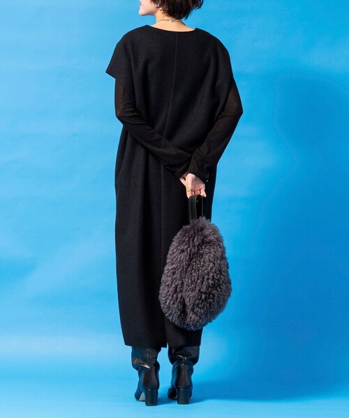 CORSO ROMA，9（コルソローマ）の「【CORSO ROMA 9/コルソローマノーヴェ】 ストレートロングブーツ（ブーツ・レディース・ブラック・38/36/37）」の17枚目の写真