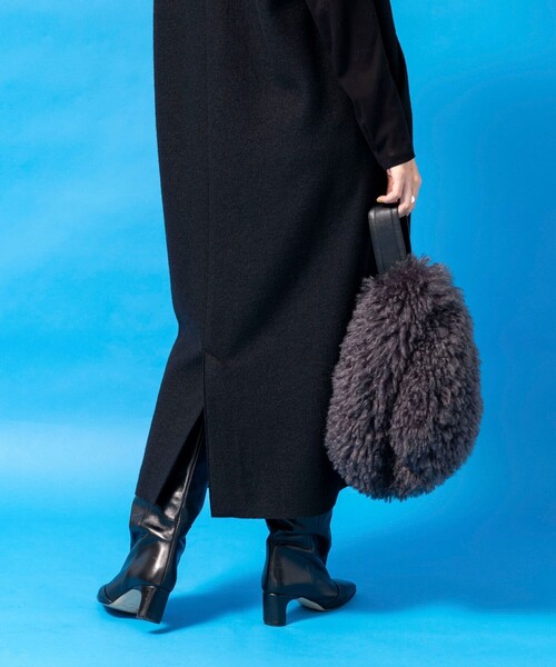 CORSO ROMA，9（コルソローマ）の「【CORSO ROMA 9/コルソローマノーヴェ】 ストレートロングブーツ（ブーツ・レディース・ブラック・38/36/37）」の19枚目の写真