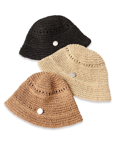 Jieda（ジエダ）の「HAT（ハット・メンズ・ブラック/ベージュ/アイボリー・ONE SIZE）」の5枚目の写真