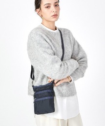 LeSportsac（レスポートサック）の「3 ZIP CROSSBODY ディープシーブルー（ショルダーバッグ・キッズ）」